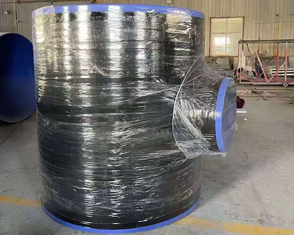 外3PE内涂塑三通